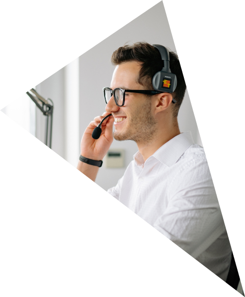 Booking a consultation appointment by phone with Advanced Printing